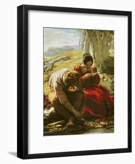 The Sonnet, 1839-William Mulready-Framed Giclee Print