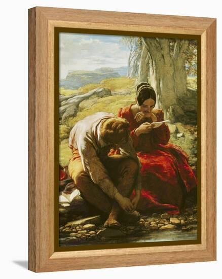 The Sonnet, 1839-William Mulready-Framed Premier Image Canvas