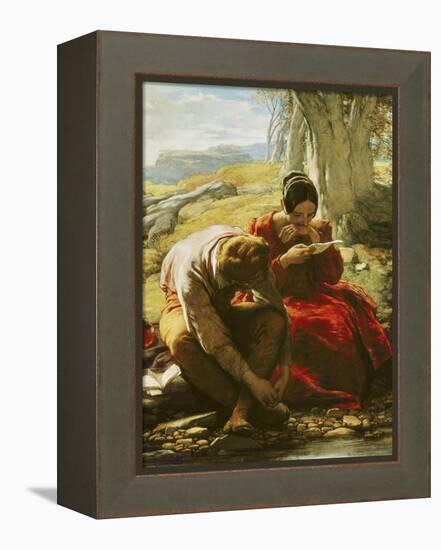 The Sonnet, 1839-William Mulready-Framed Premier Image Canvas