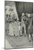 The Sons of Sultan Tippu are Received by Lord Cornwallis as Hostages-William Henry Margetson-Mounted Giclee Print