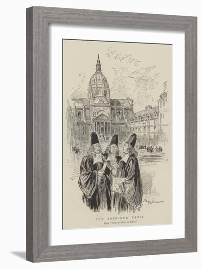 The Sorbonne, Paris-Albert Robida-Framed Giclee Print