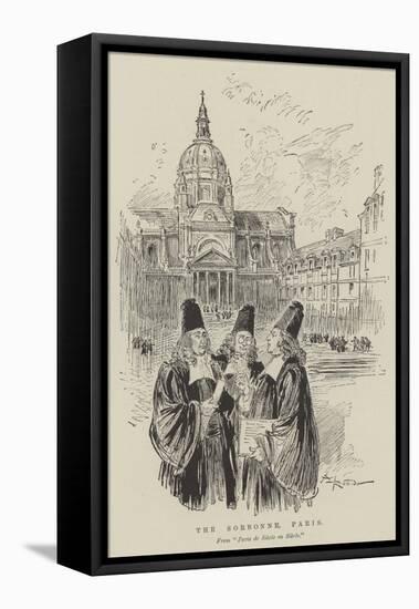 The Sorbonne, Paris-Albert Robida-Framed Premier Image Canvas