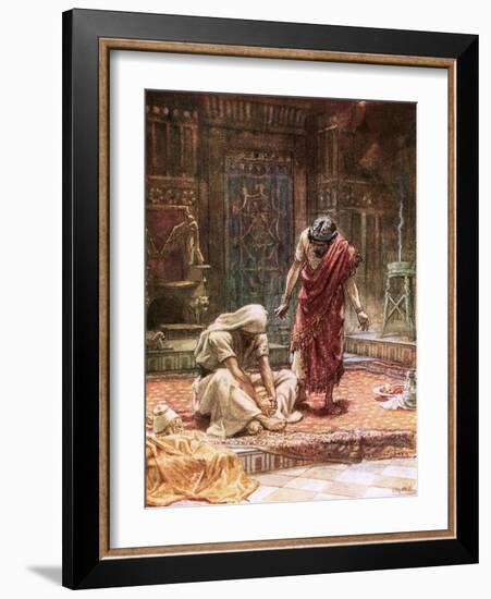 The Sorrow of King David-William Brassey Hole-Framed Giclee Print