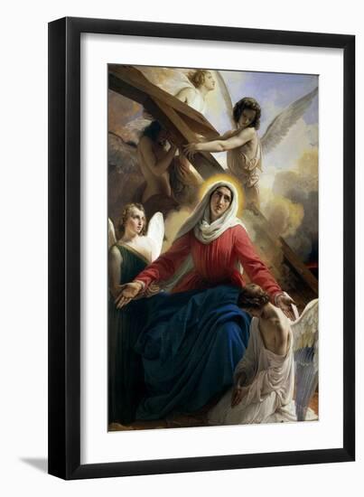 The Sorrowful, 1842-Francesco Hayez-Framed Giclee Print