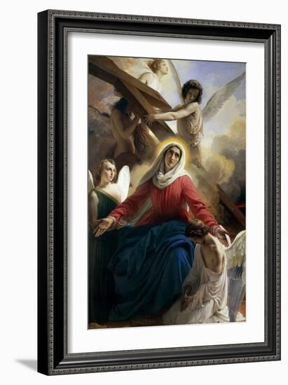 The Sorrowful, 1842-Francesco Hayez-Framed Giclee Print