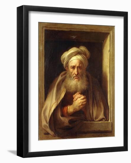 The Sorrowful Heraclitus-Charles Antoine Coypel-Framed Giclee Print