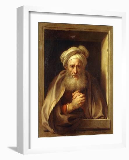 The Sorrowful Heraclitus-Charles Antoine Coypel-Framed Giclee Print