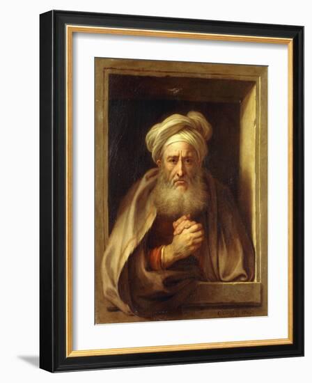 The Sorrowful Heraclitus-Charles Antoine Coypel-Framed Giclee Print