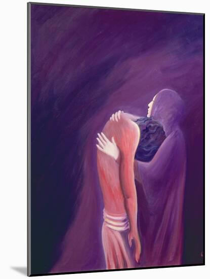 The Sorrowful Virgin Mary Holds Her Son Jesus after His Death, 1994-Elizabeth Wang-Mounted Giclee Print