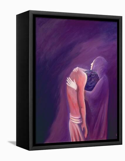 The Sorrowful Virgin Mary Holds Her Son Jesus after His Death, 1994-Elizabeth Wang-Framed Premier Image Canvas