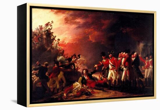 The Sortie from Gibraltar, 1788-John Trumbull-Framed Premier Image Canvas