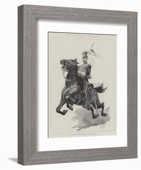 The Soudan Advance-Richard Caton Woodville II-Framed Giclee Print