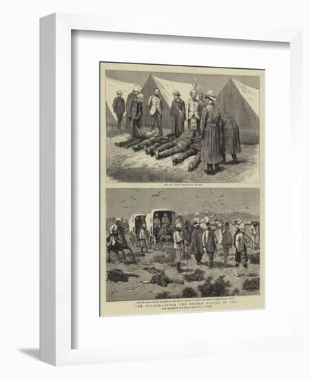 The Soudan, after the Second Battle of Teb-Frederic Villiers-Framed Giclee Print