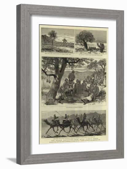 The Soudan Expedition, with Hicks Pasha'A Force-null-Framed Giclee Print