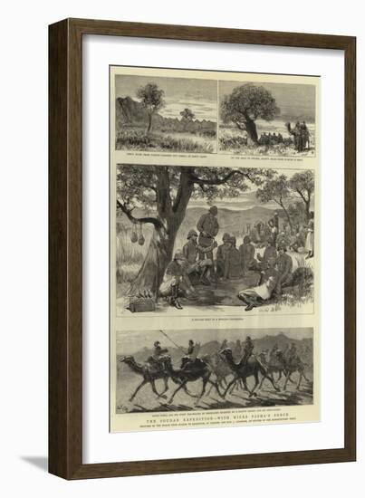 The Soudan Expedition, with Hicks Pasha'A Force-null-Framed Giclee Print