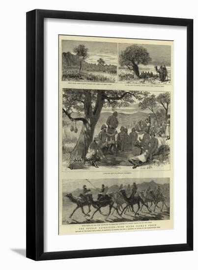 The Soudan Expedition, with Hicks Pasha'A Force-null-Framed Giclee Print