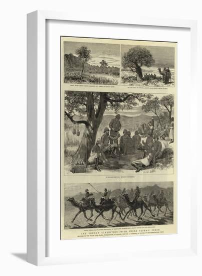 The Soudan Expedition, with Hicks Pasha'A Force-null-Framed Giclee Print