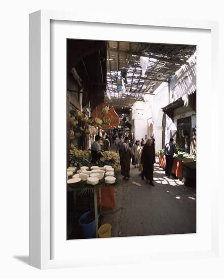 The Souk in the Medina, the Old Walled Town, Fes, Morocco, North Africa, Africa-R H Productions-Framed Photographic Print