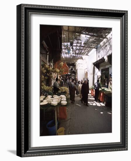 The Souk in the Medina, the Old Walled Town, Fes, Morocco, North Africa, Africa-R H Productions-Framed Photographic Print