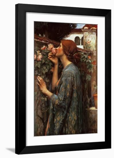 The Soul of the Rose, 1908-John William Waterhouse-Framed Art Print