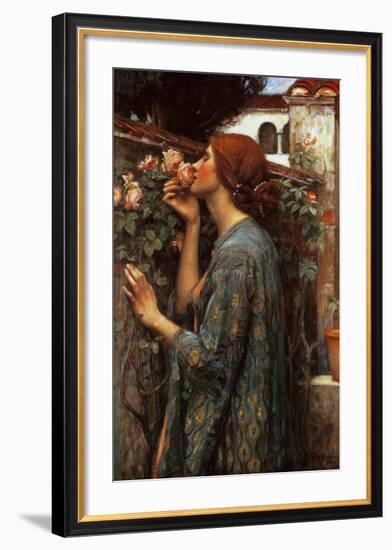 The Soul of the Rose, 1908-John William Waterhouse-Framed Art Print