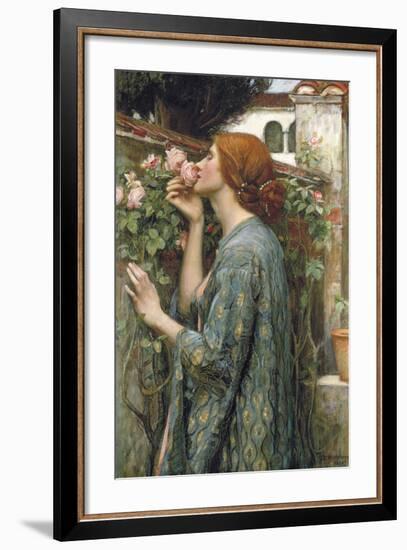 The Soul of the Rose-John William Waterhouse-Framed Premium Giclee Print