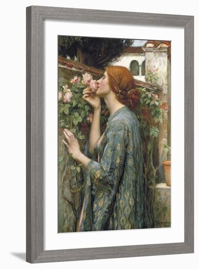 The Soul of the Rose-John William Waterhouse-Framed Premium Giclee Print
