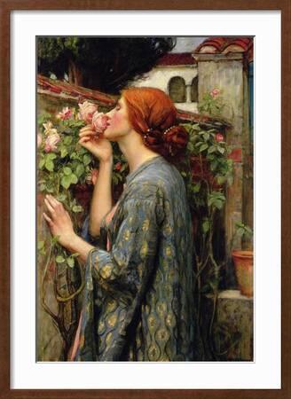 The Soul of the Rose' Art Print - John William Waterhouse | Art.com