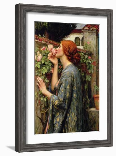 The Soul of the Rose-John William Waterhouse-Framed Art Print