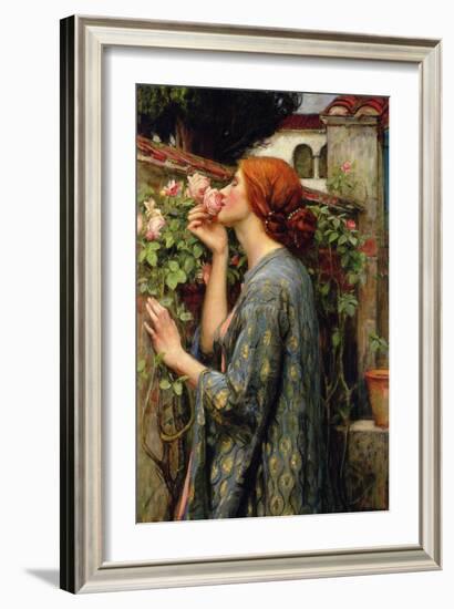 The Soul of the Rose-John William Waterhouse-Framed Art Print
