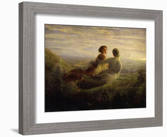 The Soul's Flight-Louis Janmot-Framed Giclee Print