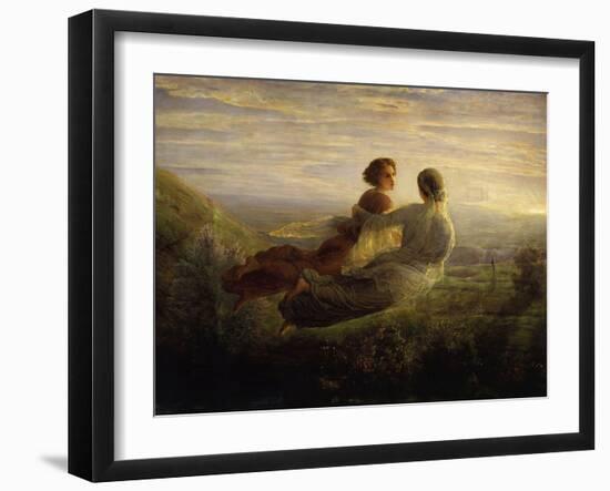 The Soul's Flight-Louis Janmot-Framed Giclee Print