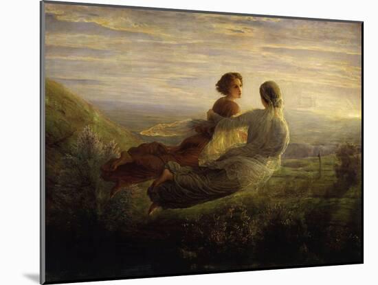 The Soul's Flight-Louis Janmot-Mounted Giclee Print