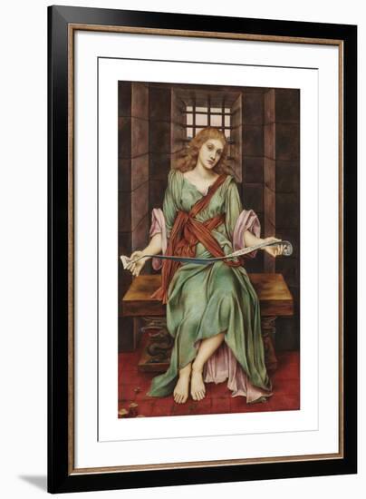 The Soul's Prison House-Evelyn De Morgan-Framed Premium Giclee Print