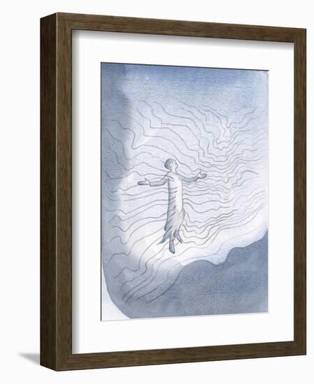 The Soul Which Surrenders Itself to God, Entirely, Becomes a Channel of God's Life and Joy to Other-Elizabeth Wang-Framed Giclee Print