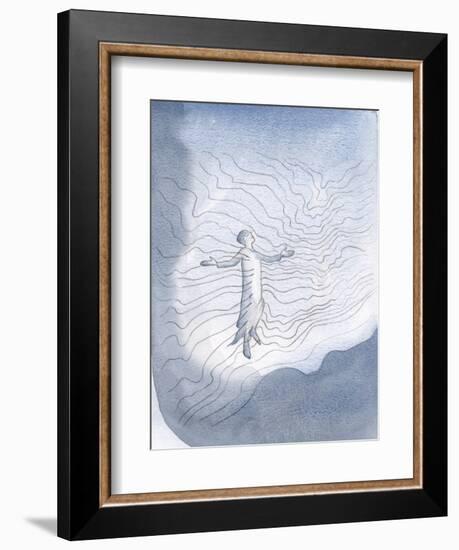 The Soul Which Surrenders Itself to God, Entirely, Becomes a Channel of God's Life and Joy to Other-Elizabeth Wang-Framed Giclee Print