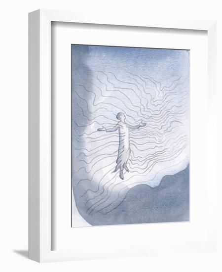 The Soul Which Surrenders Itself to God, Entirely, Becomes a Channel of God's Life and Joy to Other-Elizabeth Wang-Framed Giclee Print