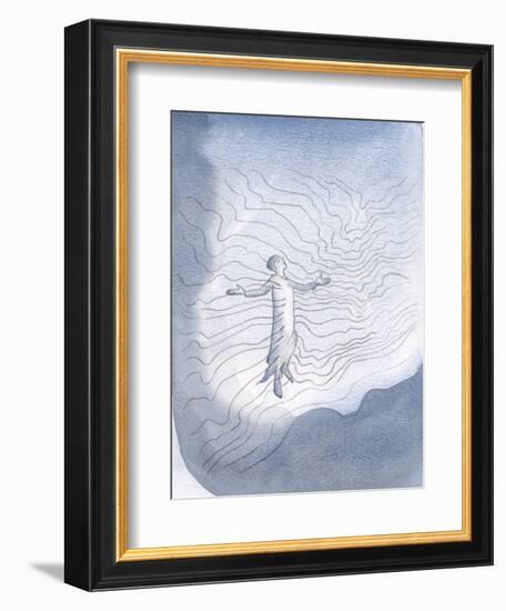 The Soul Which Surrenders Itself to God, Entirely, Becomes a Channel of God's Life and Joy to Other-Elizabeth Wang-Framed Giclee Print