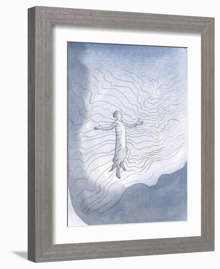 The Soul Which Surrenders Itself to God, Entirely, Becomes a Channel of God's Life and Joy to Other-Elizabeth Wang-Framed Giclee Print