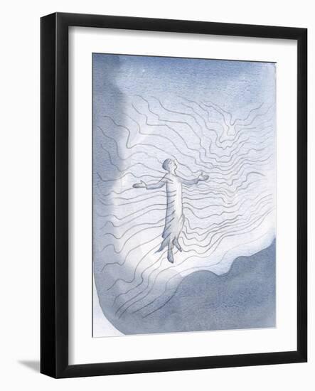 The Soul Which Surrenders Itself to God, Entirely, Becomes a Channel of God's Life and Joy to Other-Elizabeth Wang-Framed Giclee Print