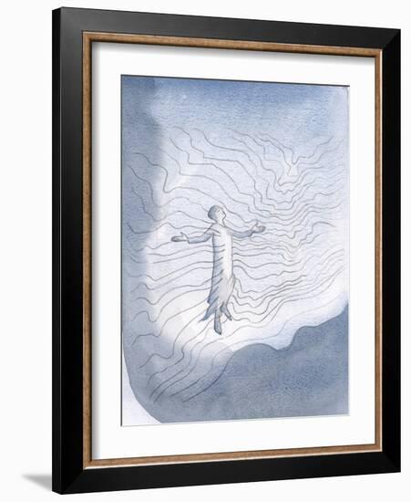 The Soul Which Surrenders Itself to God, Entirely, Becomes a Channel of God's Life and Joy to Other-Elizabeth Wang-Framed Giclee Print