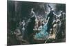 The Souls of Acheron, 1898 (Oil on Canvas)-Adolph Hiremy-Hirschl-Mounted Giclee Print