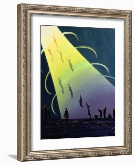 The Souls of Purgatory Rise Towards Heaven as They are Purified, 1995-Elizabeth Wang-Framed Giclee Print