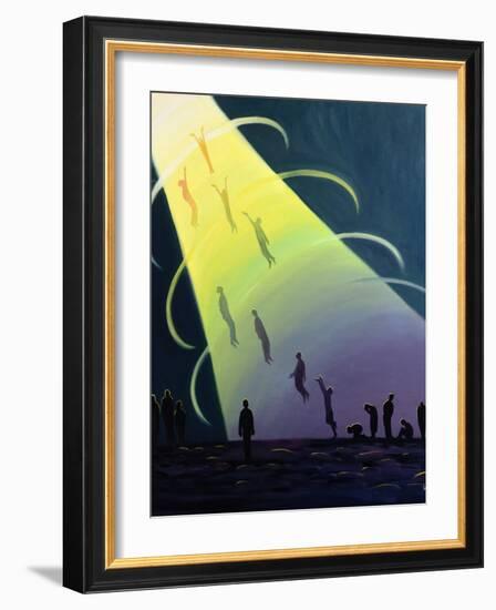 The Souls of Purgatory Rise Towards Heaven as They are Purified, 1995-Elizabeth Wang-Framed Giclee Print