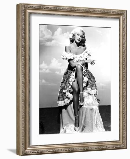 The Sound of Fury, Adele Jergens, 1950-null-Framed Photo