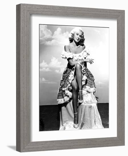 The Sound of Fury, Adele Jergens, 1950-null-Framed Photo