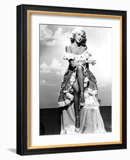 The Sound of Fury, Adele Jergens, 1950-null-Framed Photo