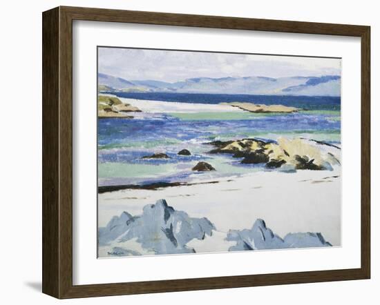 The Sound of Mull from Iona, c. 1932-Francis Campbell Boileau Cadell-Framed Giclee Print