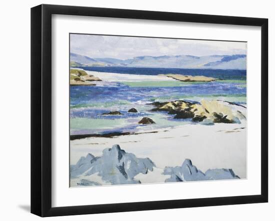 The Sound of Mull from Iona, c. 1932-Francis Campbell Boileau Cadell-Framed Giclee Print