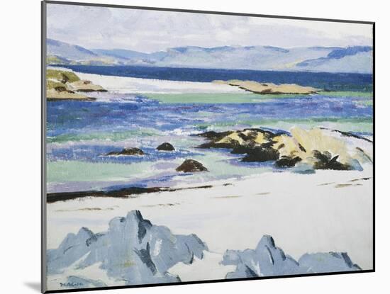 The Sound of Mull from Iona, c. 1932-Francis Campbell Boileau Cadell-Mounted Giclee Print